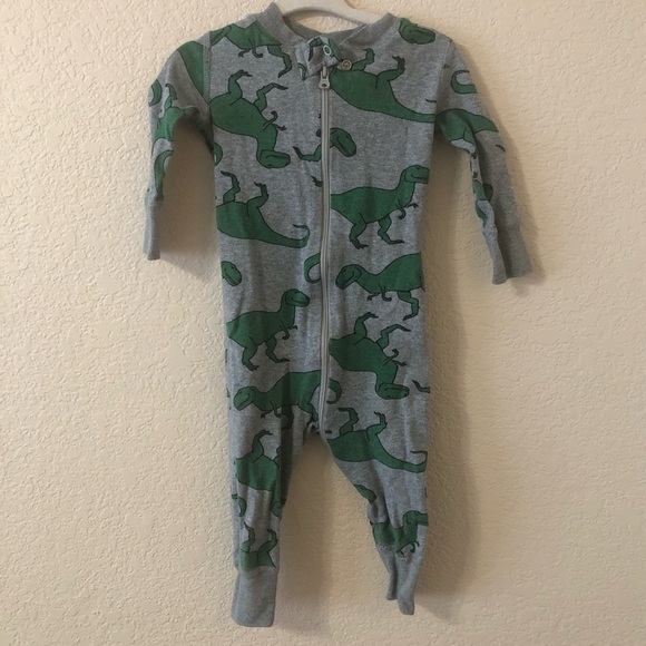 Hanna Andersson Night Night Sleeper Dinomite Dinosaur Organic Cotton 6-12 Months - Picture 1 of 4